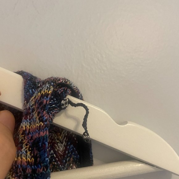 Anthropologie Maeve Westwater Chevron Knit Dress Size XS Boho Bohemian - Picture 7 of 10